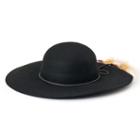 Women's Peter Grimm Delia Wool Floppy Hat, Black