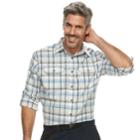 Men's Croft & Barrow&reg; Classic-fit Quick-dry Outdoor Button-down Shirt, Size: Large, White