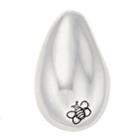 Silver Tone Geometric Bumble Bee Ring, Women's, Size: 8