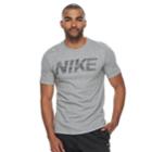 Men's Nike Dri-fit Coder Tee, Size: Medium, Grey Other