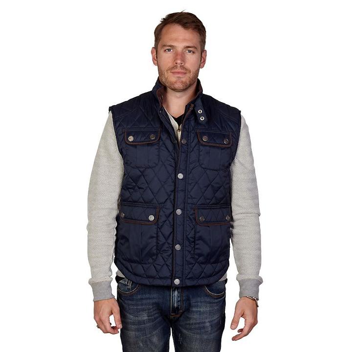 Men's Xray Quilted Vest, Size: Xl, Blue