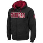 Men's Stanford Cardinal Full-zip Fleece Hoodie, Size: Large, Grey