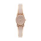 Armitron Women's Diamond Half Bangle Watch - 75/5423bhrg, Yellow