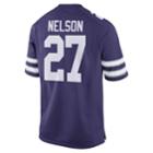Men's Nike Kansas State Wildcats Jordy Nelson Alumni Replica Jersey, Size: Medium, Purple