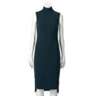 Women's Apt. 9&reg; Mockneck Sheath Dress, Size: Medium, Oxford