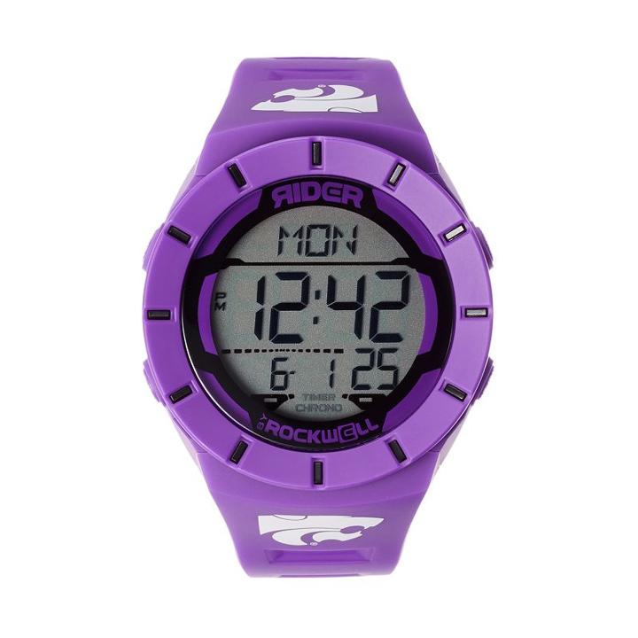 Rockwell Kansas State Wildcats Coliseum Chronograph Watch - Men, Purple
