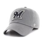 Adult '47 Brand Milwaukee Brewers Closer Hat, Men's, Dark Grey