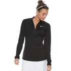 Women's Nike Dry Long Sleeve Golf Top, Size: Medium, Grey (charcoal)