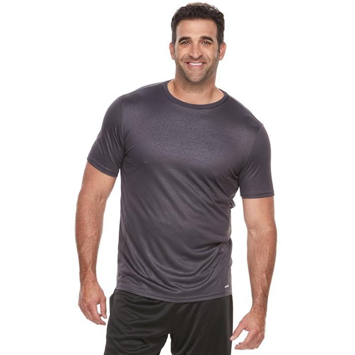 Big & Tall Tek Gear&reg; Core Performance Tee, Men's, Size: 3xl Tall, Dark Grey