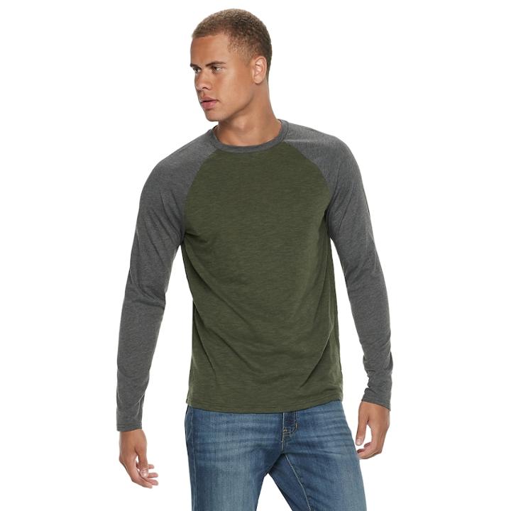 Men's Urban Pipeline&trade; Ultimate Raglan Tee, Size: Xxl, Dark Green