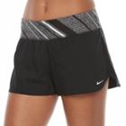Women's Nike Core Solid Swim Shorts, Size: Xl, Black