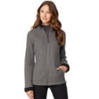 Women's Heat Keep Sherpa-lined Fleece Jacket, Size: Medium, Silver