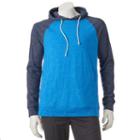 Men's Urban Pipeline&reg; Colorblock Hoodie Tee, Size: Xl, Blue (navy)