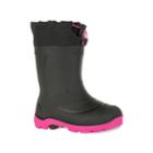 Kamik Snobuster1 Girls' Waterproof Winter Boots, Size: 12, Black