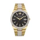 Bulova Men's Crystal Stainless Steel Watch - 98b235, Size: Large, Gold