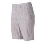 Men's Apt. 9&reg; Flat-front Patterned Shorts, Size: 38, Med Grey