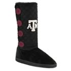 Women's Texas A & M Aggies Button Boots, Size: Small, Black