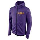 Men's Nike Lsu Tigers Elite Fleece Hoodie, Size: Xxl, Med Grey