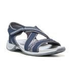 Dr. Scholl's Panama Women's Sport Sandals, Size: Medium (7.5), Blue