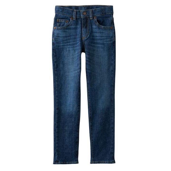 Boys 4-7x Sonoma Goods For Life&trade; Dark Wash Skinny Jeans, Size: 7x, Med Blue