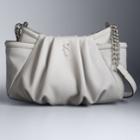 Simply Vera Vera Wang Morris Pleated Crossbody Bag, Women's, Dark Grey