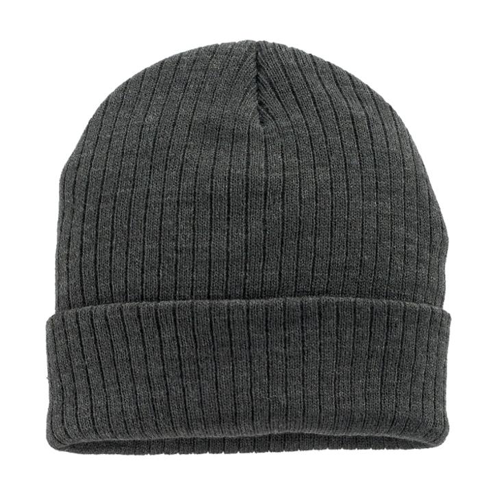 Men's Tek Gear&reg; Warmtek Ribbed Knit Beanie, Dark Grey