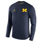 Men's Nike Michigan Wolverines Modern Crew Tee, Size: Xl, Blue (navy)