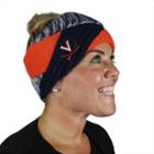 Women's Zoozatz Virginia Cavaliers Criss-cross Headband, Multicolor