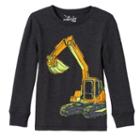 Boys 4-7x Jumping Beans&reg; Thermal Graphic Tee, Boy's, Size: 6, Black