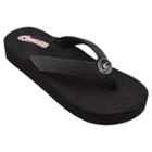 Women's Georgia Bulldogs Venice Beach Flip-flops, Size: 7, Black