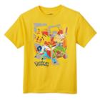 Boys 8-20 Pokemon Shattered Glass Tee, Boy's, Size: Xl, Gold