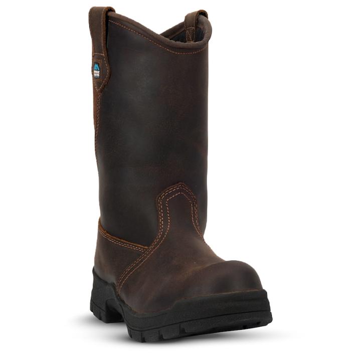 Mcrae Industrial Mechanix Men's Wellington Alloy Toe Work Boots, Size: Medium (13), Brown