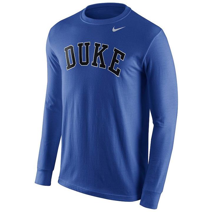 Men's Nike Duke Blue Devils Wordmark Tee, Size: Xl