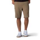 Men's Lee Regular-fit Triflex Shorts, Size: 38, Beig/green (beig/khaki)