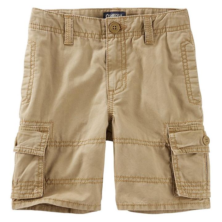 Boys 4-8 Oshkosh B'gosh&reg; Cargo Shorts, Boy's, Size: 5, Brown