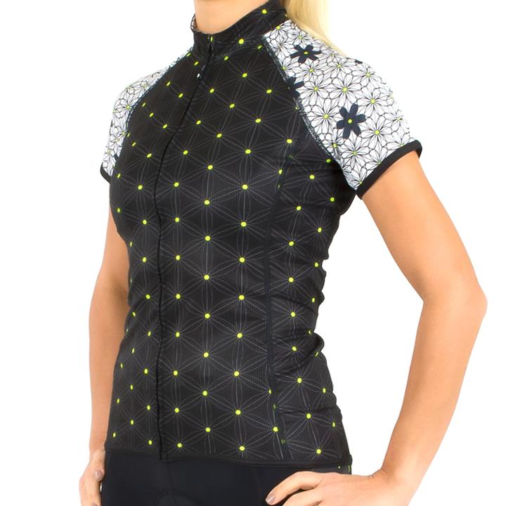 Women's Canari Dolce Cycling Jersey, Size: Large, Black
