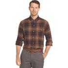 Big & Tall Arrow Saranac Regular-fit Plaid Flannel Button-down Shirt, Men's, Size: Xl Tall, Dark Blue