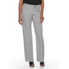 Petite Apt. 9&reg; Modern Fit Wide-leg Dress Pants, Women's, Size: 6 Petite, Grey
