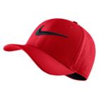 Men's Nike Dri-fit Vapor Train Swoosh Flex Cap, Dark Pink