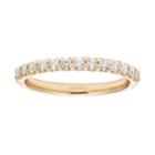 14k Gold 3/8 Carat T.w. Igl Certified Diamond Wedding Band, Women's, Size: 9.50, White