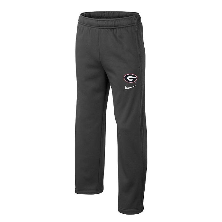 Boys 8-20 Nike Georgia Bulldogs Therma-fit Ko Pants, Boy's, Size: Small, Grey