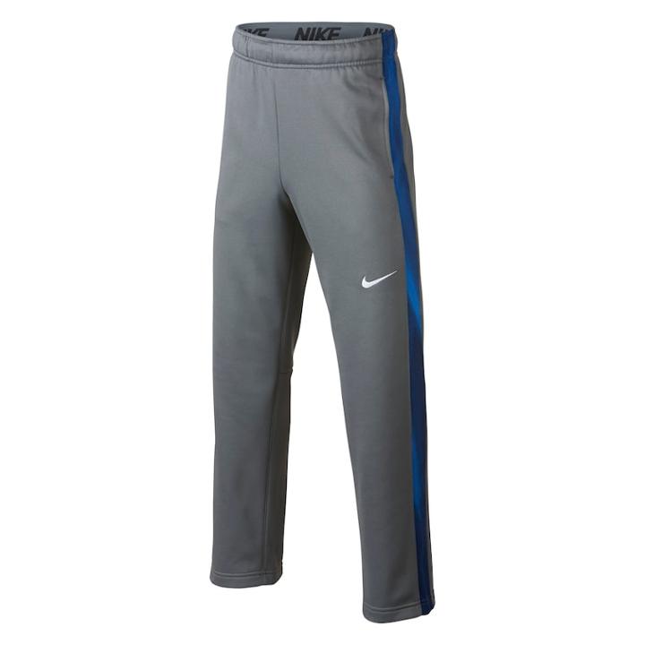 Boys 8-20 Nike Therma Training Pants, Size: Small, Grey Other