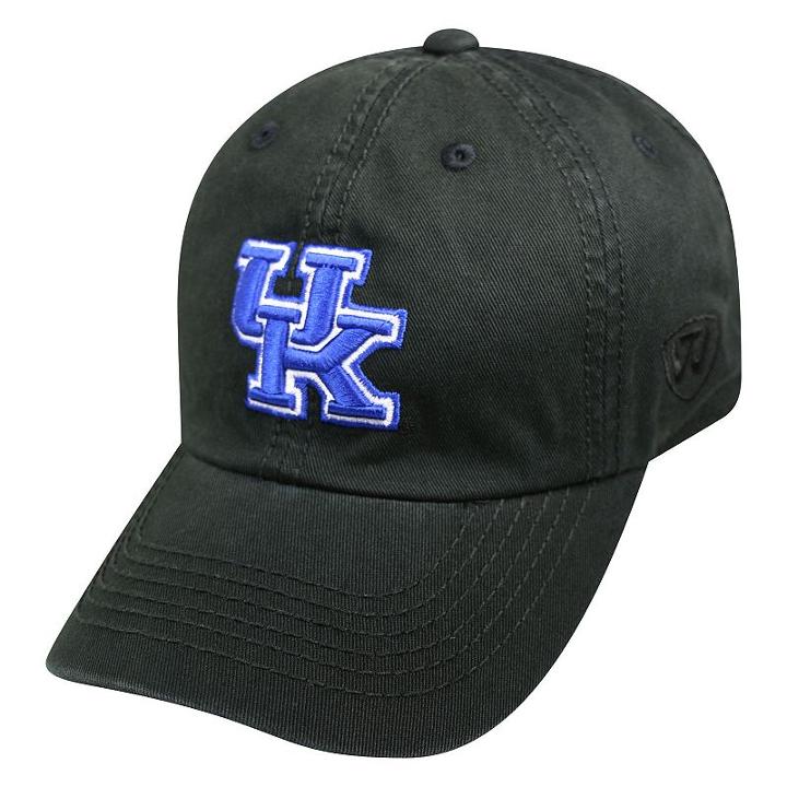 Youth Top Of The World Kentucky Wildcats Crew Baseball Cap, Men's, Black