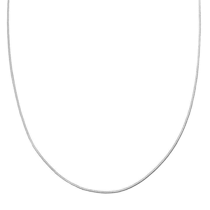Sterling Silver Square Snake Chain Necklace - 30 In, Women's, Size: 30