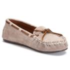 Lamo Women's Sabrina Moccasin Slippers, Girl's, Size: 9, Lt Beige