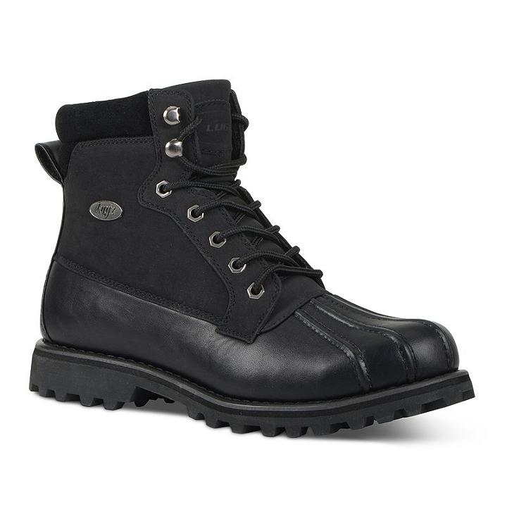 Lugz Mallard Men's Duck Boots, Size: 6.5, Black