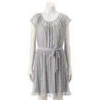 Women's Lc Lauren Conrad Metallic Pleat Neck Dress, Size: Xl, Other Clrs