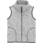 Toddler Boy Carter's Fleece Vest, Size: 4t, White