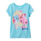 Girls 4-6x Num Noms Glitter Scented Tee, Girl's, Size: 6x, Green Oth