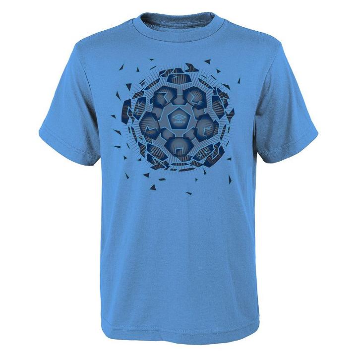 Boys 8-20 Umbro Soccer Ball Tee, Boy's, Size: L(14/16), Blue